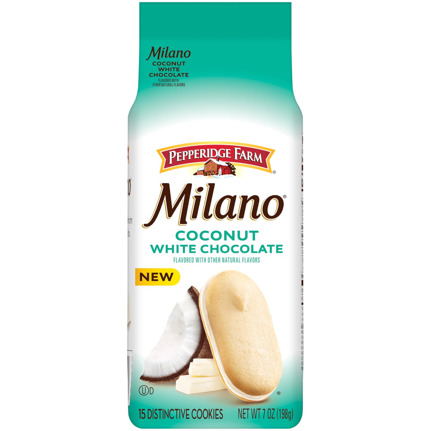 Pepperidge Farm Milano White Chocolate Lemon Cookies – Thoughtful Birthday Gift Bag for Women, Mom, and Friends