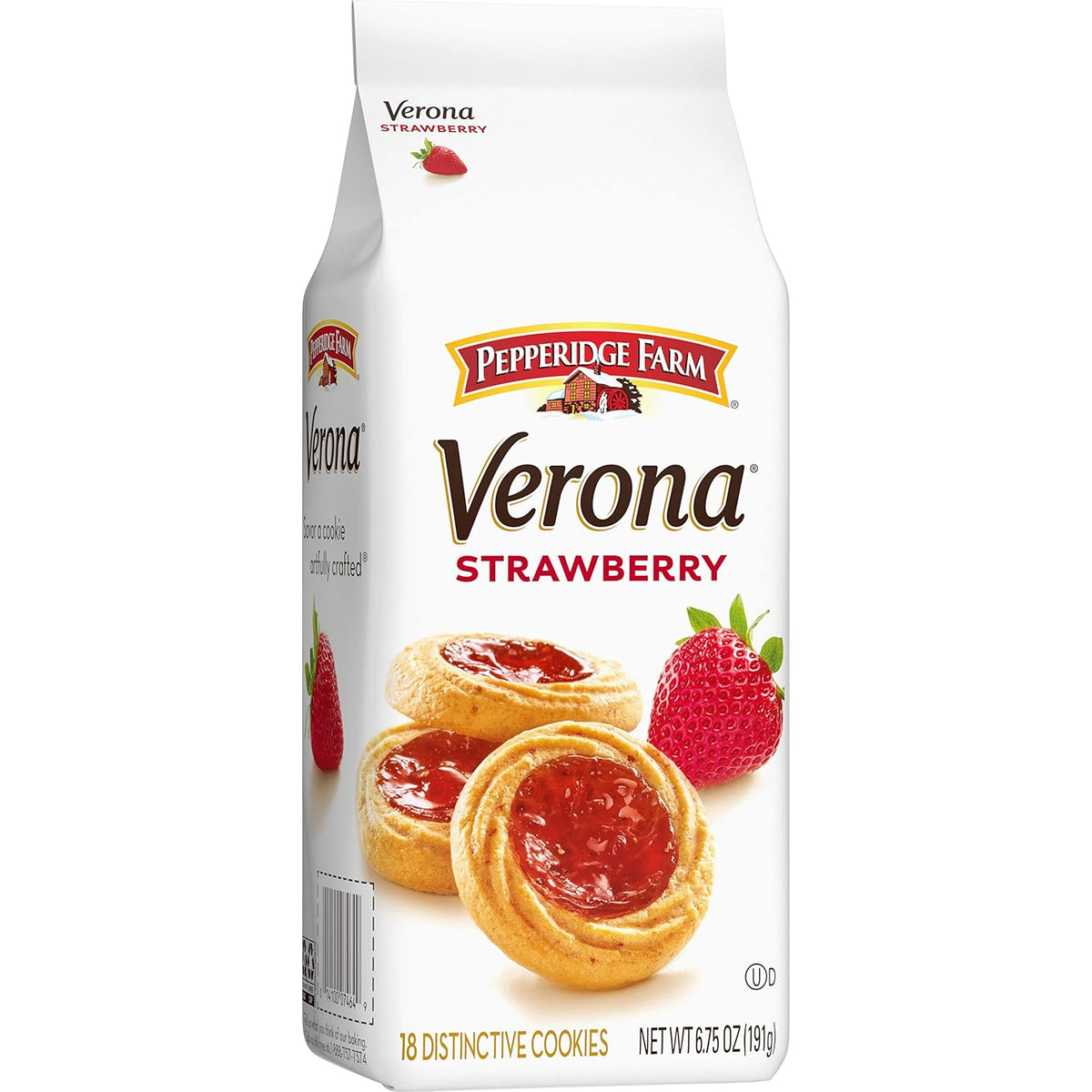 Pepperidge Farm Verona Strawberry Thumbprint Cookies – Ready-to-Give Birthday and Thank-You Treat for Her