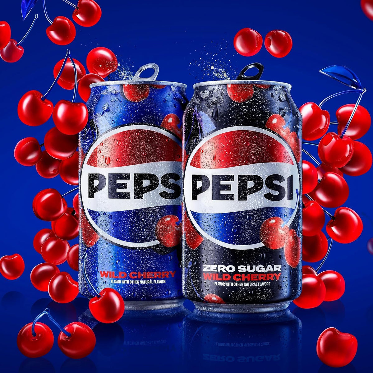 Pepsi Zero Sugar Wild Cherry Cola 12-Pack Cans – Thoughtful Stocking Stuffer Gift for the Diet Soda Lover in Your Life
