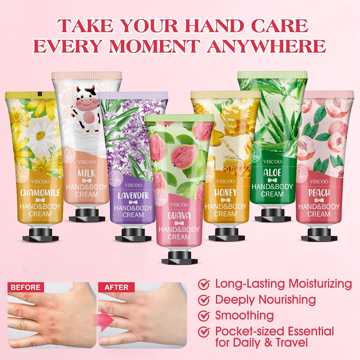 plant-essence moisturizing formula targeting dry and cracked hands