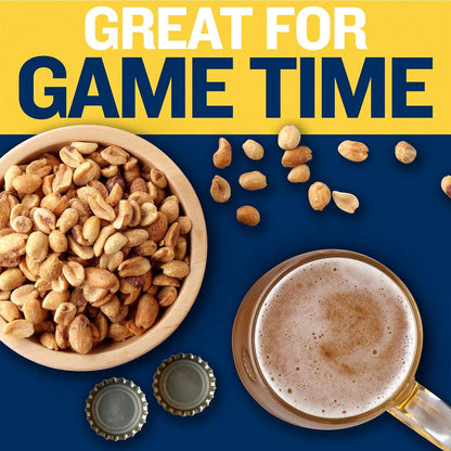 Planters Salted Peanuts (56 oz Canister) – Three-Ingredient Clean-Label Staple for Uncluttered Pantries