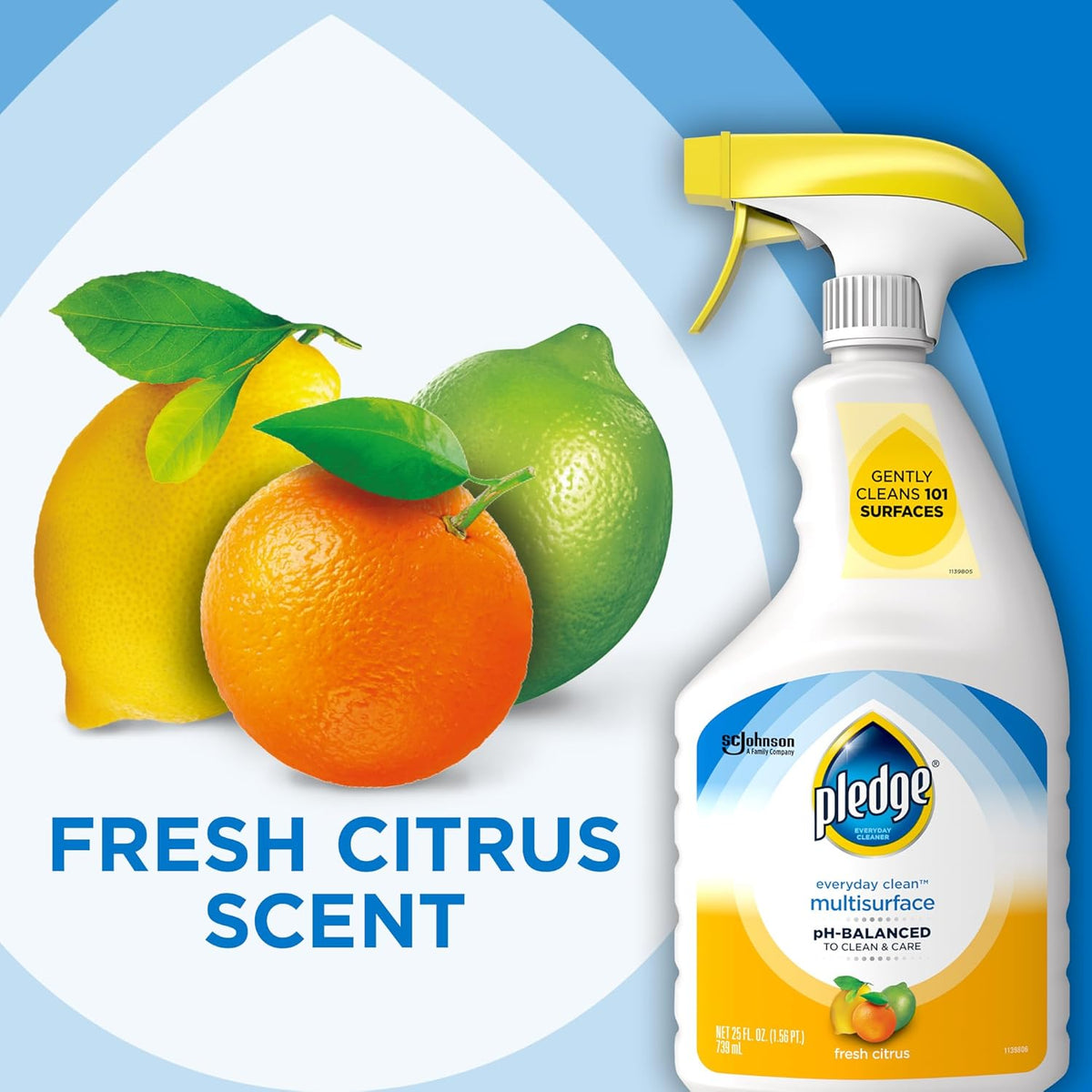 Pledge pH-Balanced Multisurface Cleaner – Streamlined Everyday Care for Intentional Living Spaces