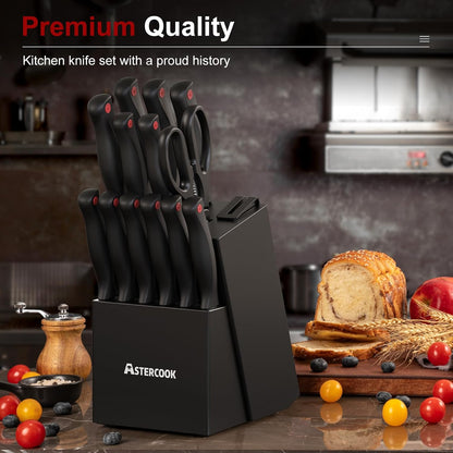 polypropylene handles and dishwasher-safe construction