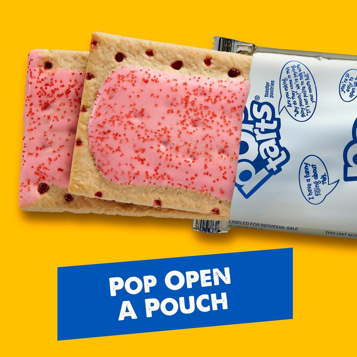Pop-Tarts Frosted Pastry Variety, Kids Breakfast Snacks, Lunchbox 2-Count Pouches, 20.3oz Box (12 Count)
