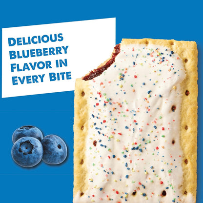 Pop-Tarts Frosted Pastry Variety, Kids Breakfast Snacks, Lunchbox 2-Count Pouches, 20.3oz Box (12 Count)