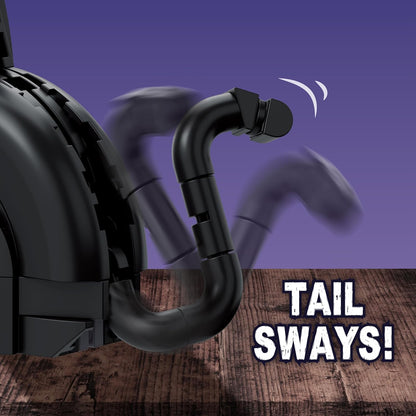 posable tail that can be hand-bent into multiple stances