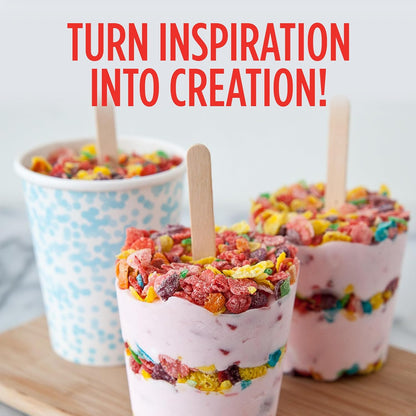 Post Fruity PEBBLES Marshmallow Cereal – Fruity Cereal for Kids Lunchbox and After-School Snack