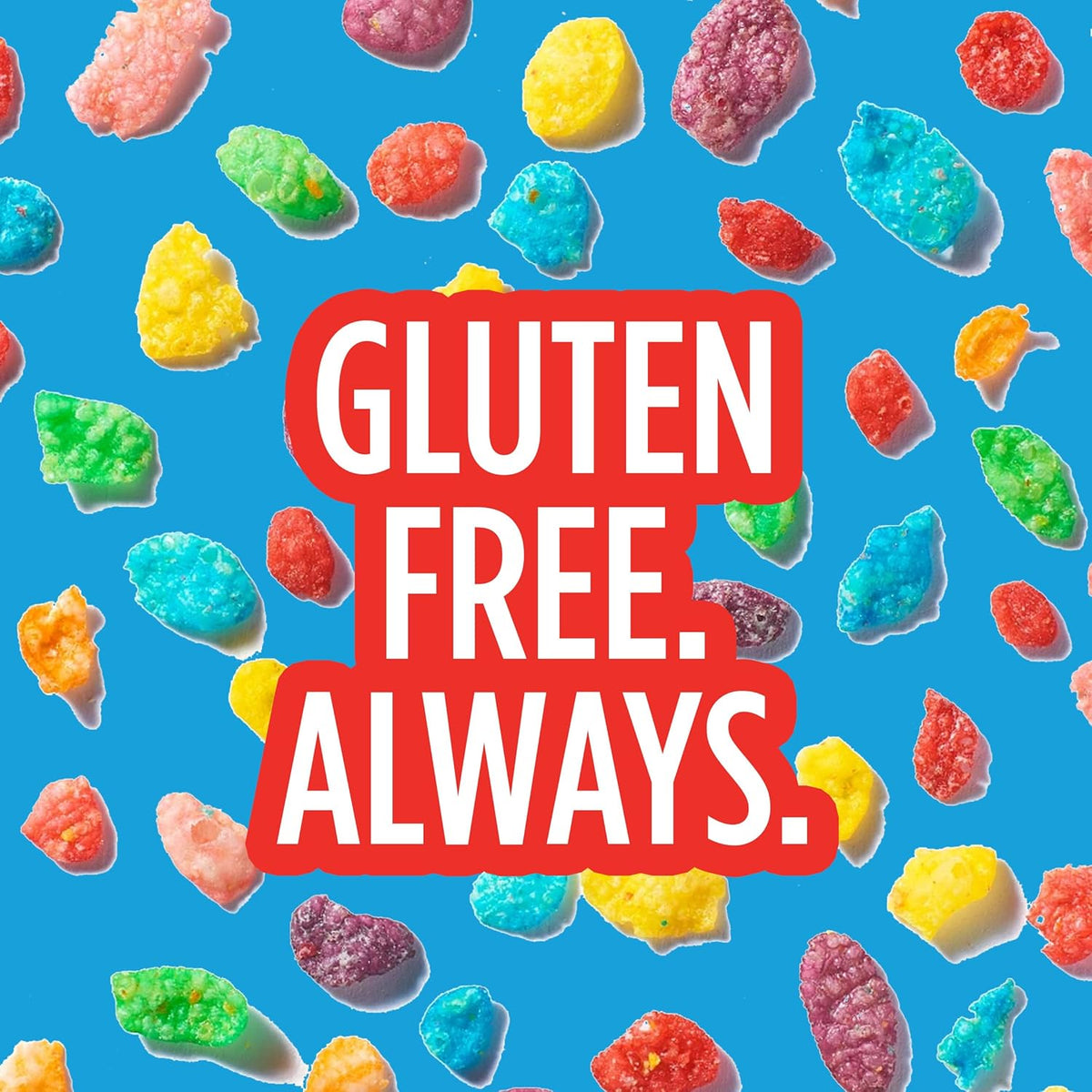 Post Fruity PEBBLES Marshmallow Cereal – Fruity Cereal for Kids Lunchbox and After-School Snack
