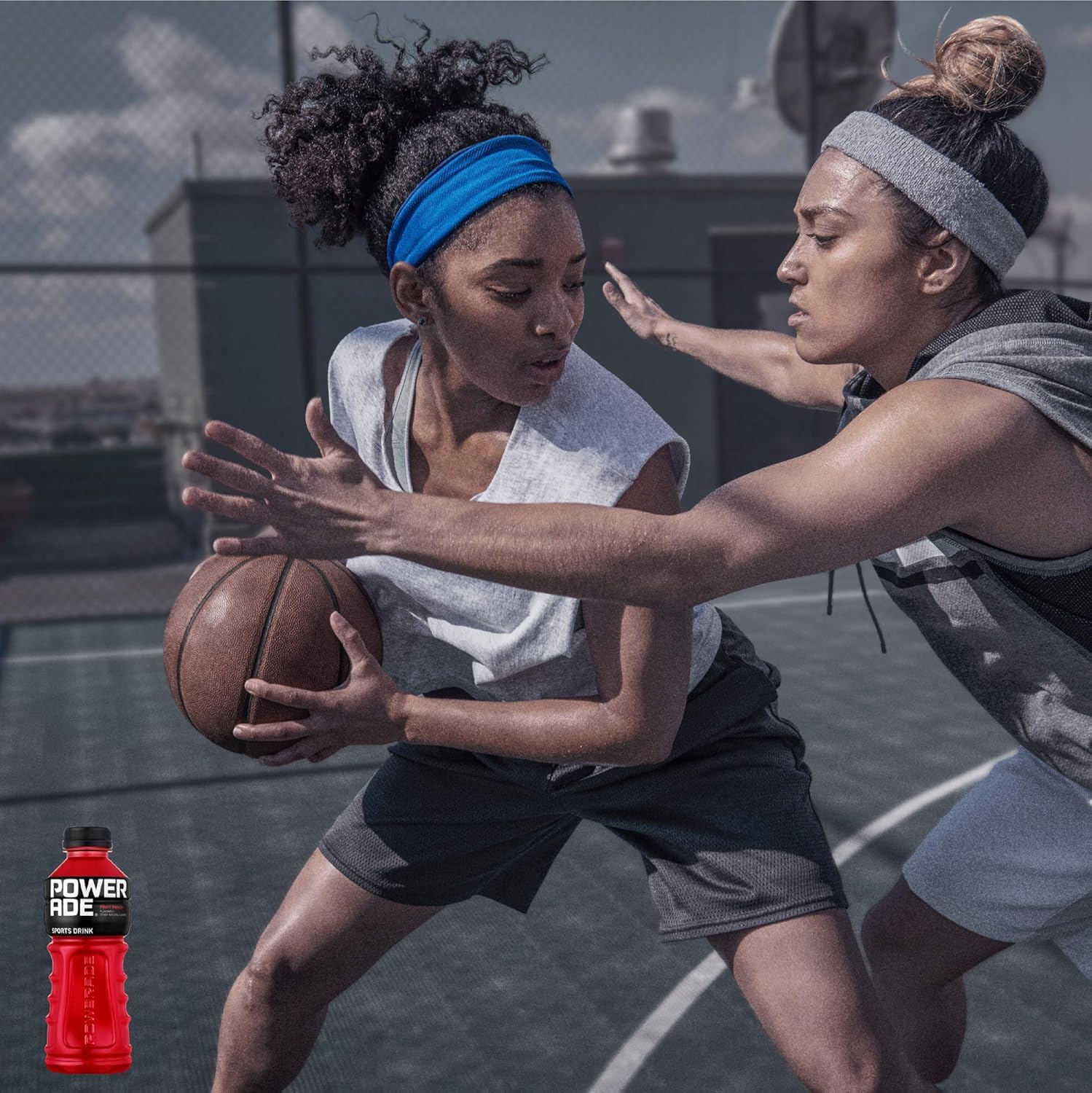 Powerade Fruit Punch Electrolyte Drink for Backyard Cookouts, Tailgates and Patio Days, 20oz Bottles 8 Pack