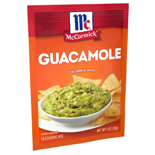 pre-portioned 1 oz single-use spice blend for one batch of guacamole