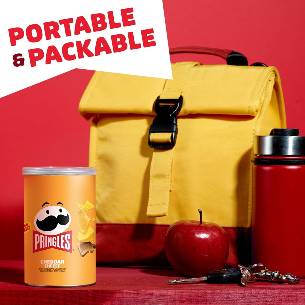 Pringles Snack Stacks – 16 Single-Serve Cans for Kids Lunches, Playdates, and Road Trips