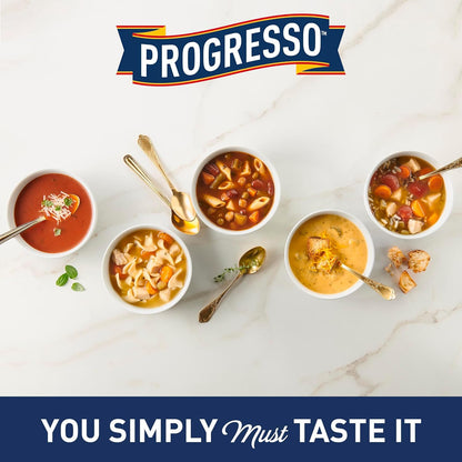 Progresso Lentil Soup – Shelf-Stable Soup for Camping Coolers and Cabin Pantries, 19 oz Can