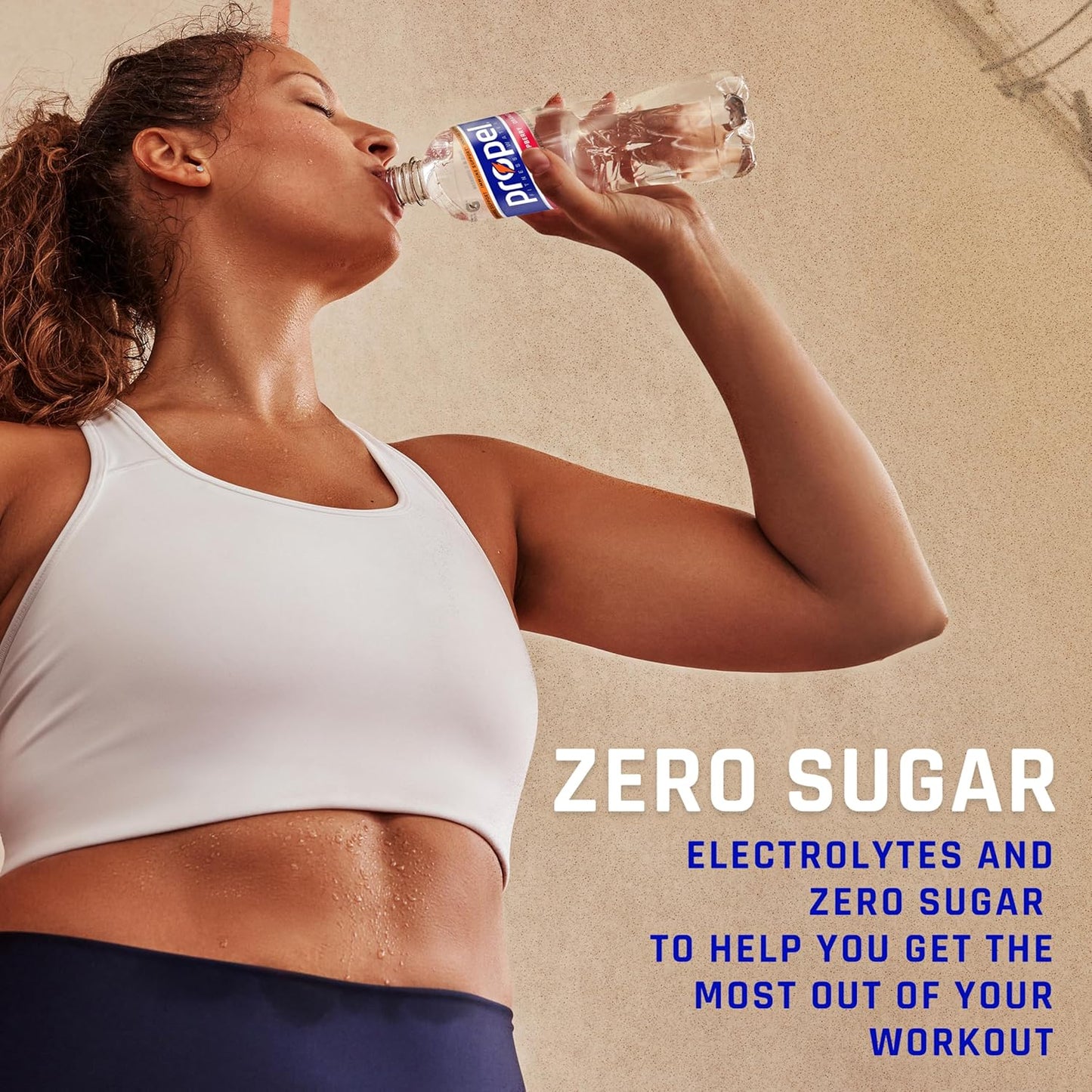 Propel Electrolyte Water with Vitamin C & Zinc – Calorie-Free Hydration for Personal Care & Self-Care Days, 16.9 oz 24 Pack