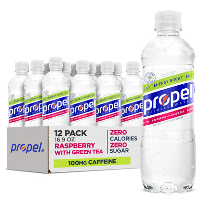 Propel Energy Boost Variety Pack – Thoughtful Wellness Gift for Health-Conscious Friends and Family, 12 Bottles of 16.9 fl oz