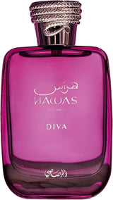 Rasasi Diva for Women – 24-Hour Long-Lasting Perfume for Outdoor Dinners and Weekend Getaways