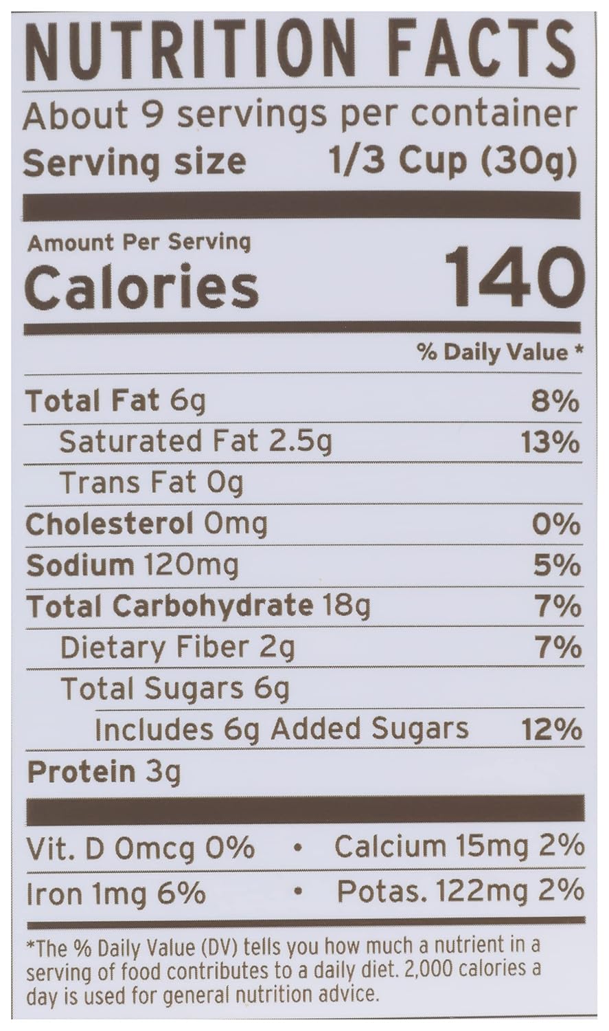 Purely Elizabeth Chocolate Peanut Butter Ancient Grain Granola – Clean-Label Pantry Staple for Holistic Wellness Routines