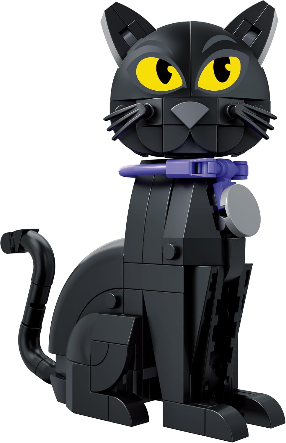 purple collar with a small bell as a included character accessory