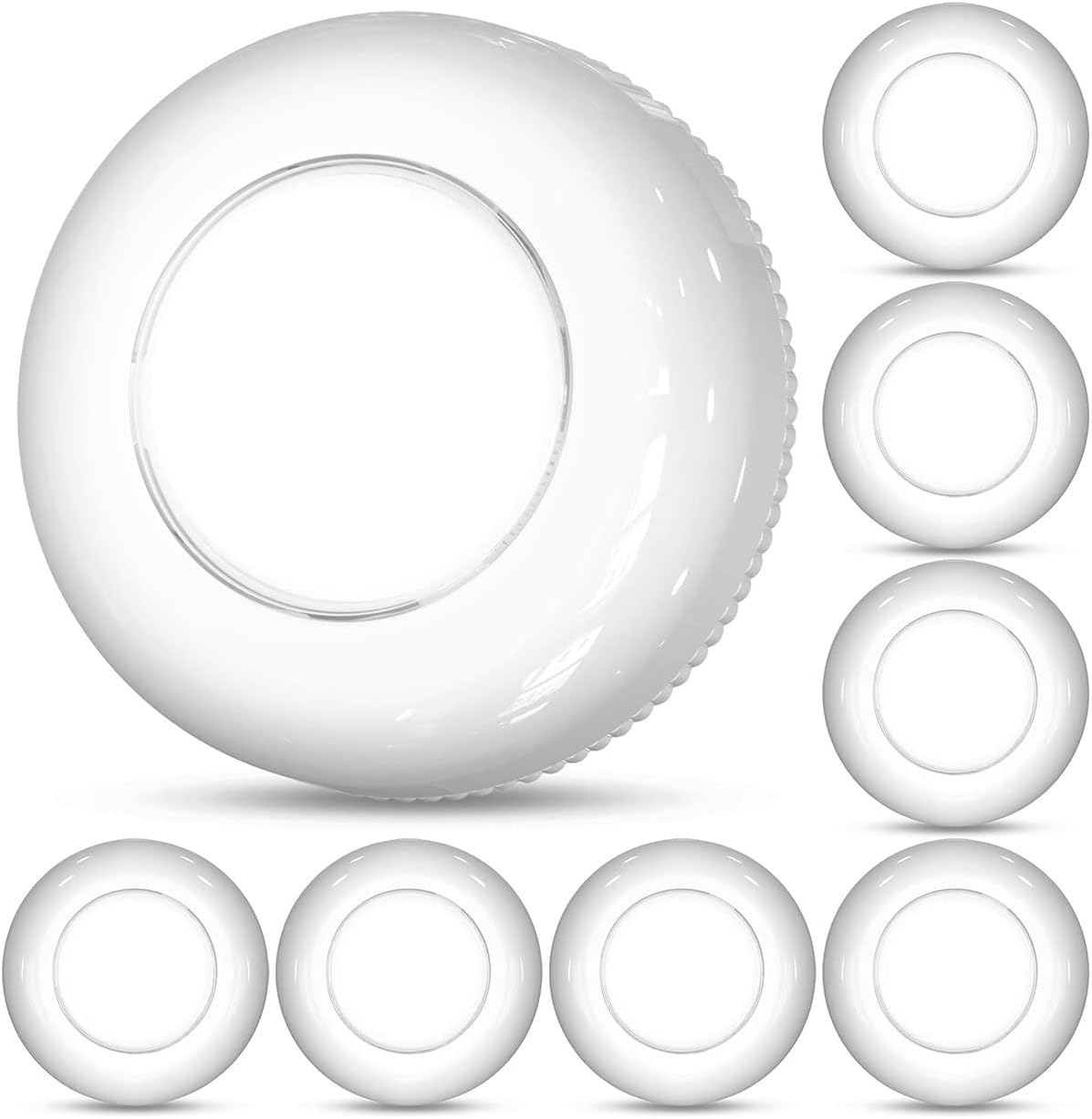 push-button touch lens for instant on/off activation