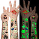 halloween luminous tattoo