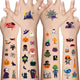 halloween cartoon tattoo