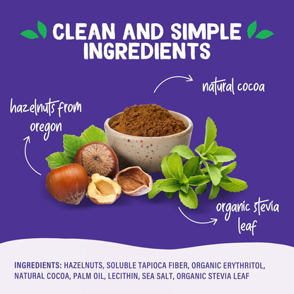 Pyure Hazelnut Chocolate Spread | Thoughtful Sugar-Free Gift for Keto & Diabetic Friends