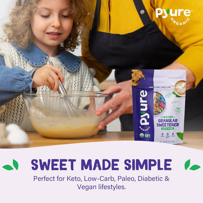 Pyure Organic Stevia Blend – Thoughtful Healthy Gift for the Keto or Diabetic Friend