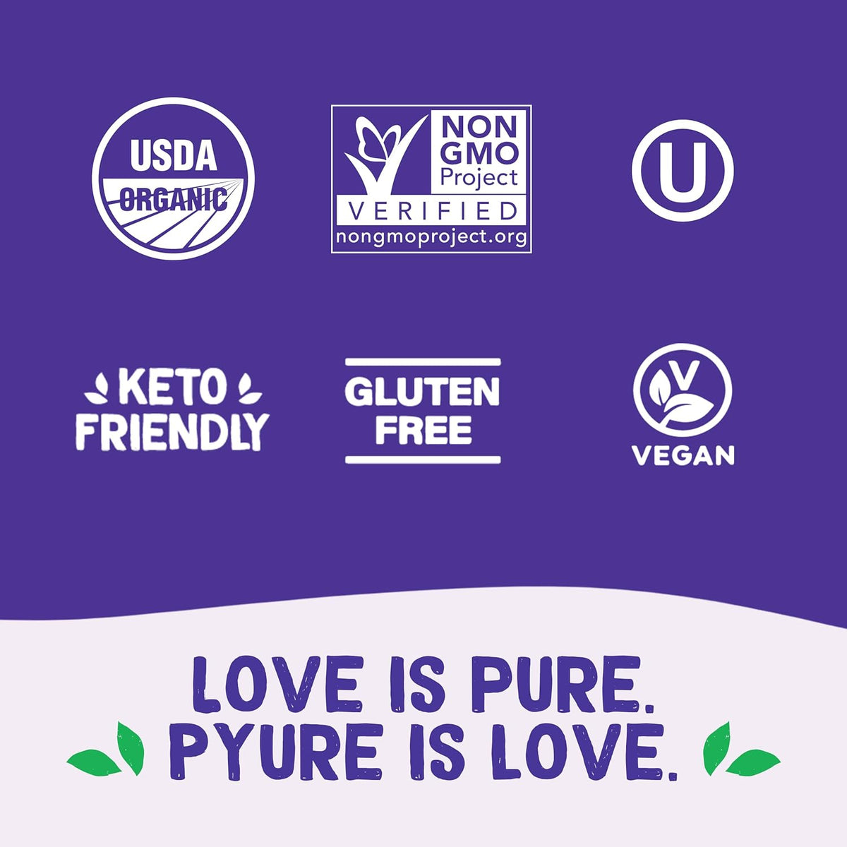 Pyure Vanilla Stevia Liquid Sweetener – Zero Calorie Sugar Substitute for Self-Care Tea and Smoothie Routines