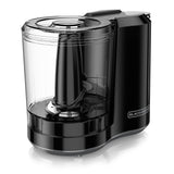 BLACK+DECKER Compact Food Processor – Time-Saving Chopper for Meal Preppers and Home Offices