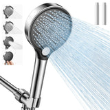 AquaLux Versatile Shower Head – Outdoor Dog Washing Station with 10 Spray Modes and Power Wash