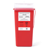 Alcedo Sharps Container 1 Quart – Travel-Sized Needle Disposal Bin for Road Trips and Hotel Stays