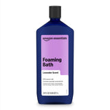 Amazon Essentials Lavender Foaming Bath – Clean Design One-Bottle Solution for Uncluttered Bathroom Counters