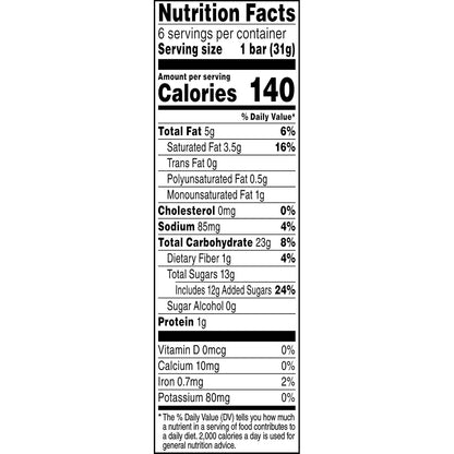 Quaker Chewy Dipps Chocolate Chip Granola Bars – Thoughtful Care Package Snack for Friends and Family, 6-Count Box