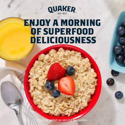 Quaker Immunity Instant Oatmeal – Self-Care Breakfast for Cold and Flu Season, 32 Single-Serve Packets with Real Fruit Pieces