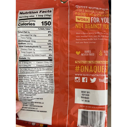 Quest Nutrition Chili Lime Protein Chips – Gluten Free Snack Gift Basket Staple for Holidays and Birthdays