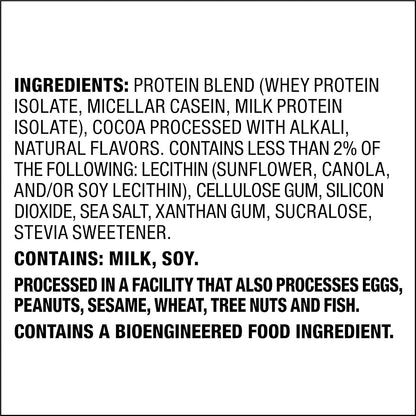 Quest Nutrition Chocolate Milkshake Protein Powder – Thoughtful Fitness Gift for Gym-Loving Friends, 22g Protein, 3 lb Canister