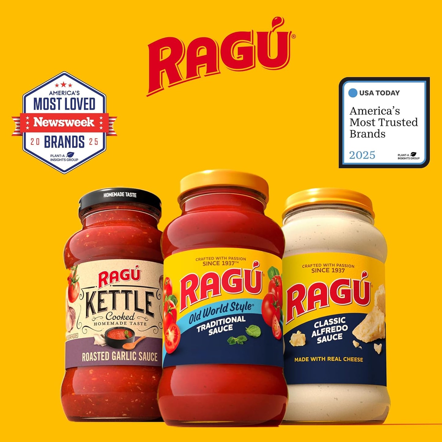 Ragu Old World Style Meat Sauce – 45 oz Ready-to-Heat Jar for Fast Dorm Meal Prep