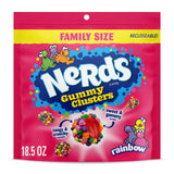 NERDS Juicy Gummy Clusters – Portion-Controlled Self-Care Snack for Study Breaks and Mindful Indulgence, 7.15 oz