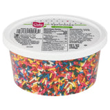 Cake Mate Rainbow Sprinkles – Fun Birthday Gift for Bakers, Party Hosts, and Mom Who Loves to Bake, 10.5 oz Resealable Tub