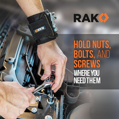 RAK Magnetic Wristband – Cool Birthday Gift for Dad, Husband, and Grandpa, Tool Accessories Stocking Stuffer