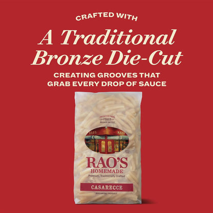 Rao's Homemade Casarecce Imported Italian Pasta, 16oz, Housewarming and Hostess Gift Basket Essential for Home Pasta Lovers