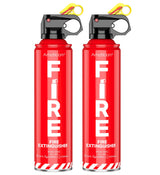 AmzBoom 2-Pack Fire Extinguisher for Home with Pets and Toddlers – Easy Press-Aim-Spray Design