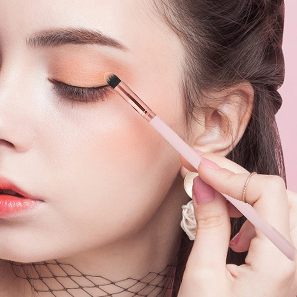 Real Perfection Complete Makeup Brush Kit with Bonus Razor – Thoughtful Holiday Gift for Mom and Girlfriend