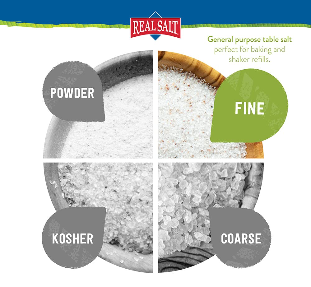 REDMOND Real Sea Salt – Holiday Gift Basket Essential for Health-Conscious Friends and Family