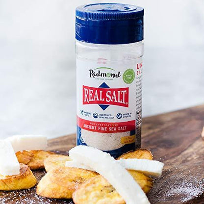 REDMOND Real Sea Salt – One Salt Replaces Refined Table Salt in a Less-Is-More Pantry