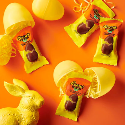 REESE'S Peanut Butter Eggs – Portable Spring Picnic Candy for Outdoor Egg Hunts and Park Days
