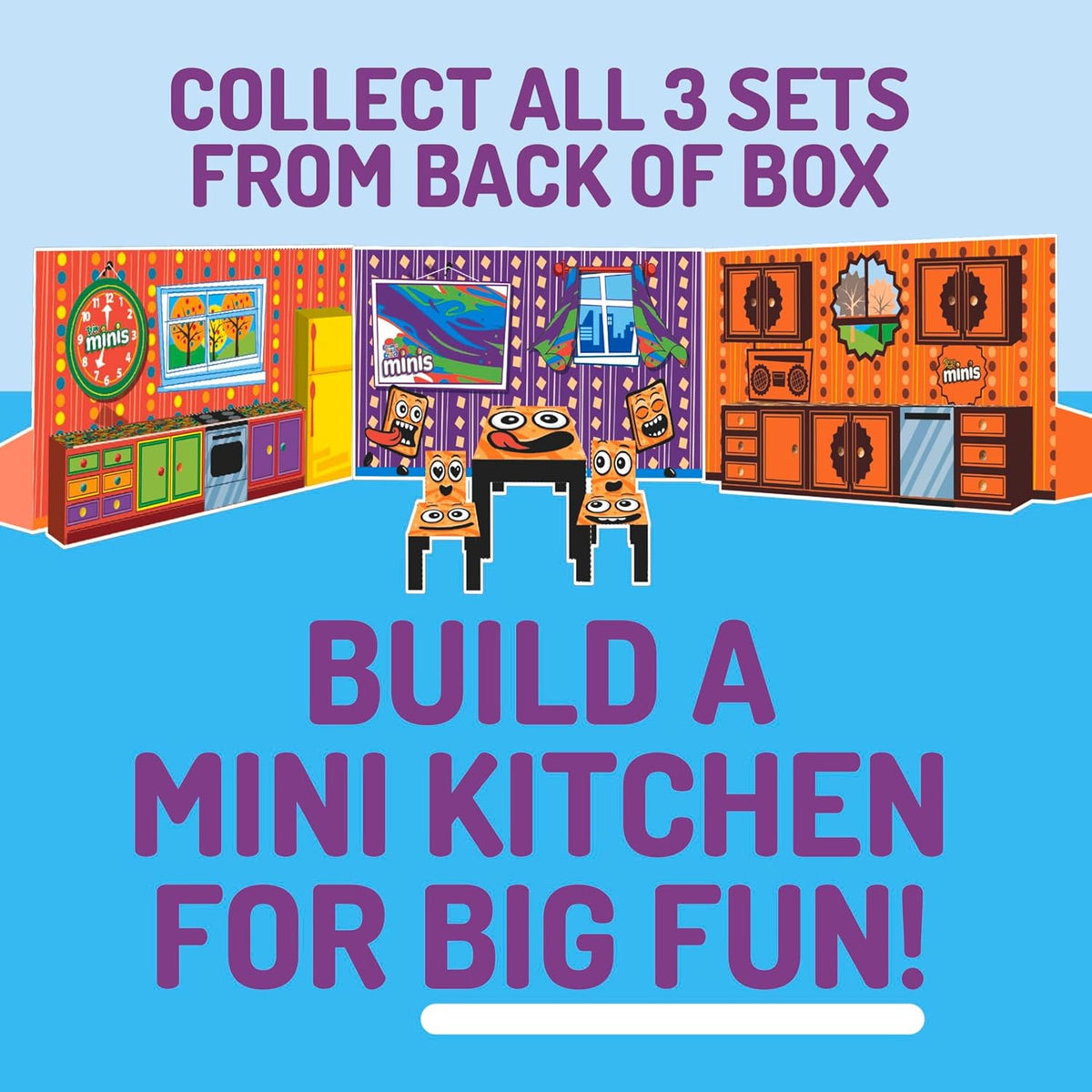 Reese's Puffs Minis Cereal, No High Fructose Corn Syrup Kids Cereal for Family Breakfast, After-School Snack and Lunchbox Treats