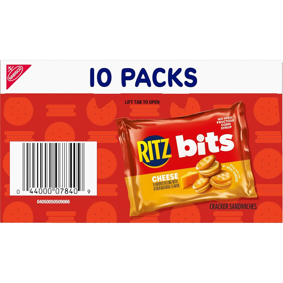 RITZ Bits Cheese Sandwich Crackers – Fun Stocking Stuffer Snack Box for Kids, Teens and College Care Packages