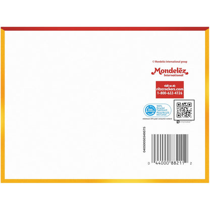 RITZ Cheese Sandwich Crackers – Road Trip Snack Pack for Cars and Travel, Bulk 48 Individually Wrapped Boxes