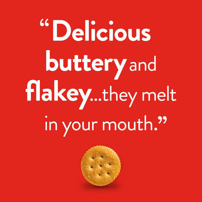 RITZ Original Crackers – Lunchbox Addition for School-Age Kids, Kosher Certified