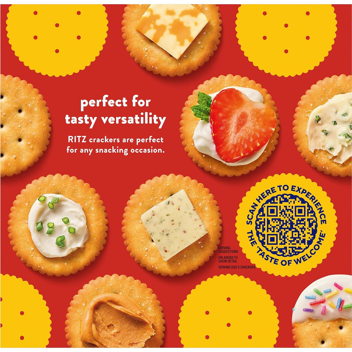RITZ Original Crackers – Lunchbox Addition for School-Age Kids, Kosher Certified